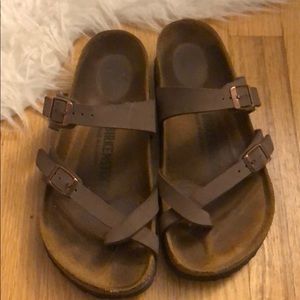 Birkenstock brown sandals
